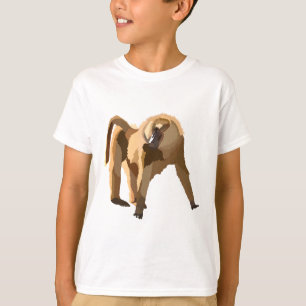 Camiseta Y é para o Baboon Amarelo