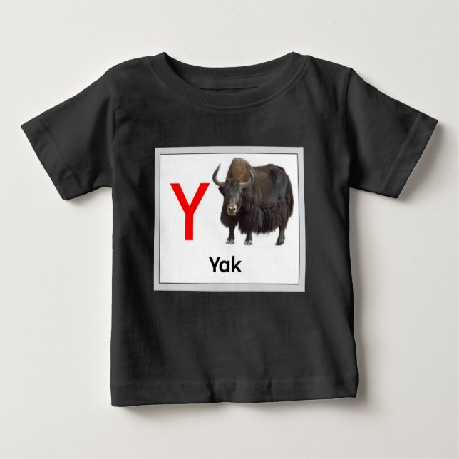 Camiseta Y é para Yak (Frente)