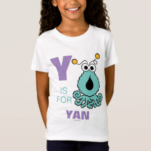 Camiseta Y é para Yip-Yips   adiciona seu nome