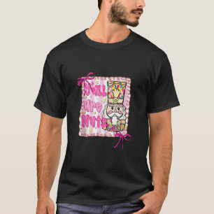 Camiseta Y todos são Nozes Quebra-Nozes Coquete Laço Natal