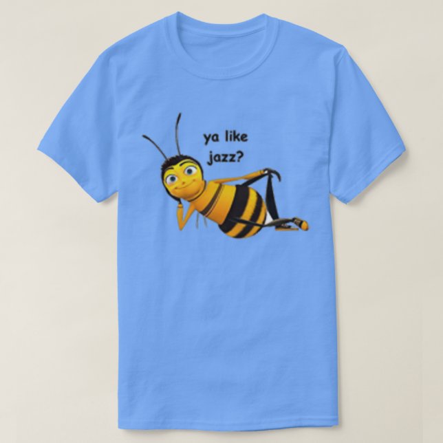 Camiseta Ya como Jazz Bee (Frente do Design)