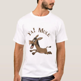 Camiseta Ya! Mule running cartoon Tee 