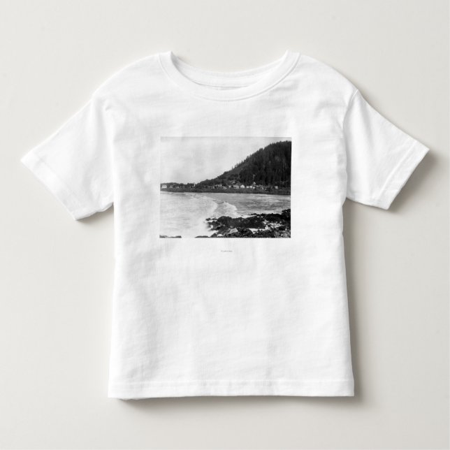 Camiseta Yachats, opinião da cidade de Oregon e fotografia (Frente)