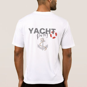 Camiseta Yacht Boat Cruise Festa de aniversário