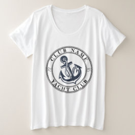 Camiseta Yacht club Marinho Náutico