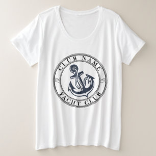 Camiseta Yacht club Marinho Náutico
