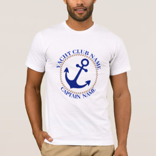 Camiseta Yacht club marinho Náutico
