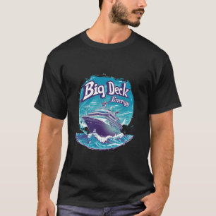 Camiseta Yacht de Barco de Cruzeiro Engraçado com Energia e