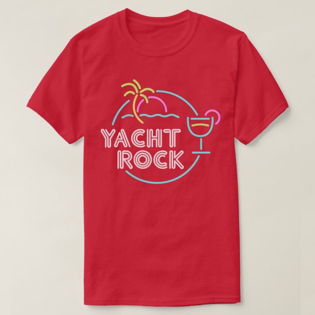 Camiseta Yacht Rock (Frente do Design)