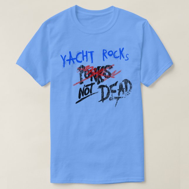 CAMISETA YACHT ROCK NOT MORTO (Frente do Design)