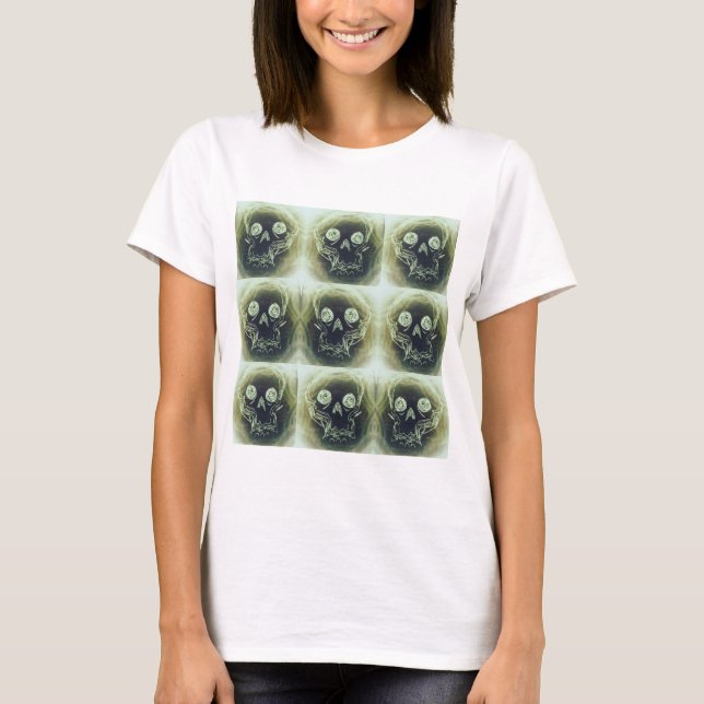 Camiseta yaei Skull 666 (Frente)