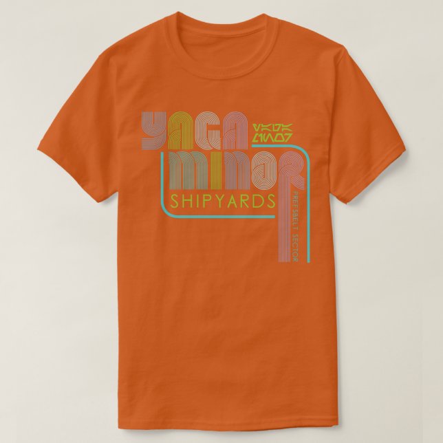 Camiseta Yaga Minor Shipyards (Frente do Design)