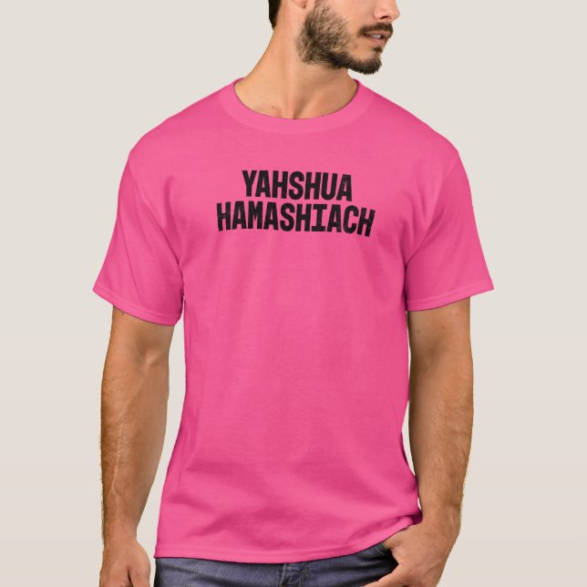 Camiseta Yahshua Hamashiach (Frente)