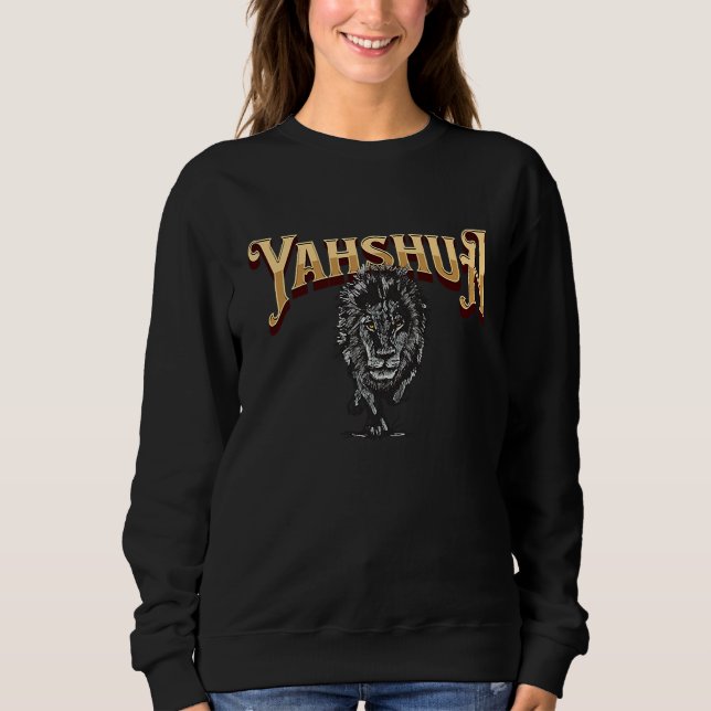 Camiseta Yahshua Is King  Bible Scripture Quote Hebrew Isra (Frente)