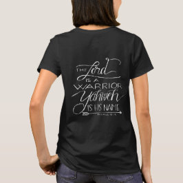 Camiseta Yahweh -Êxodo 15:3