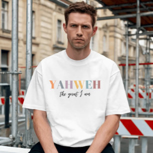 Camiseta Yahweh o grande Eu sou cristão