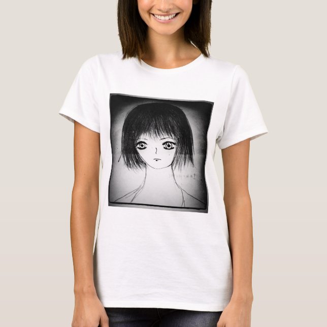 Camiseta yaie elektra anime manga cartoon estranho (Frente)