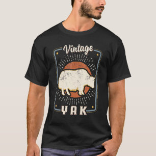 Camiseta Yak Vintage Retro Classic Animal Love 1