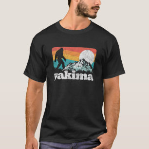Camiseta Yakima Washington Bigfoot Altura Retroativa
