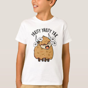 Camiseta Yakity Yakity Yak Funny Animal Pun