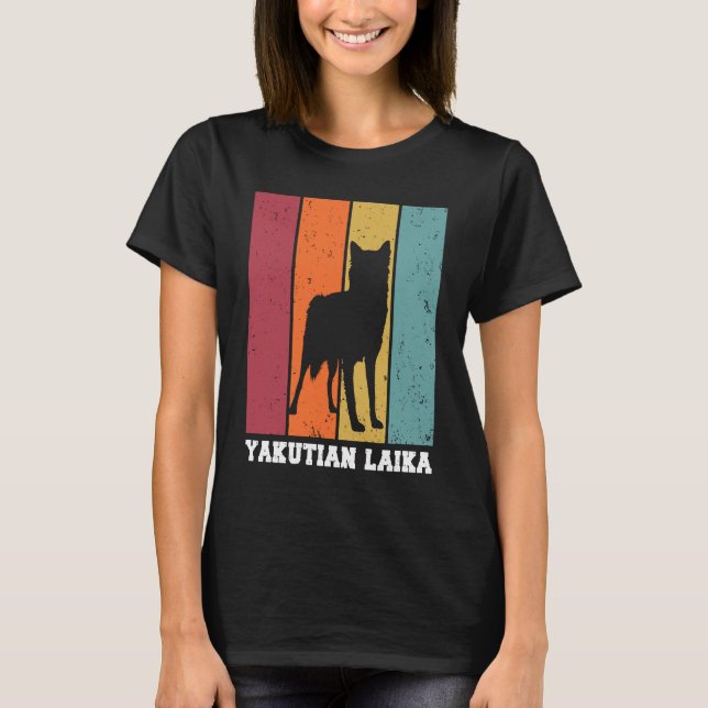 Camiseta Yakutskaya Laika Vintage 2 (Frente)
