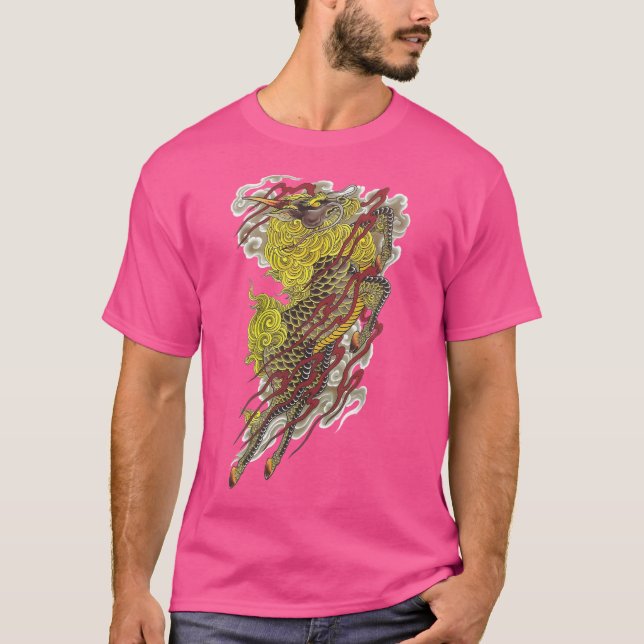Camiseta Yakuza Mine Tattoo (Frente)