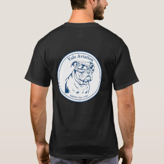 Camiseta Yale Aviation, Est. 1964, preto