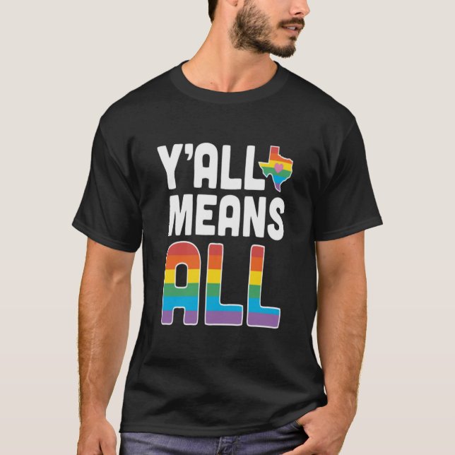 Camiseta YAll Means All Essential (Frente)
