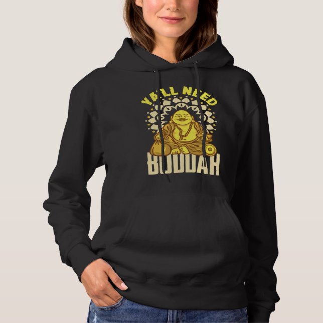 Camiseta Ya'll Need Buddha Tibet Meditate Laughing Buddha   (Frente)
