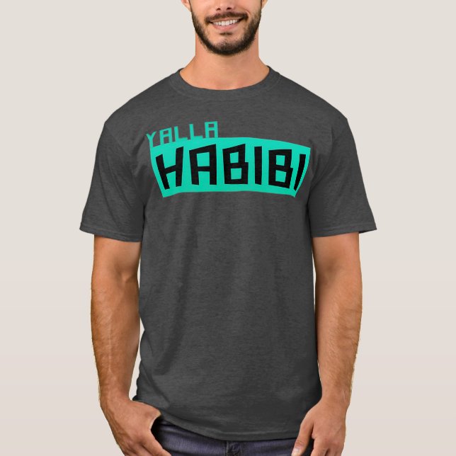 Camiseta Yalla Habibi Tee Arabic (Frente)