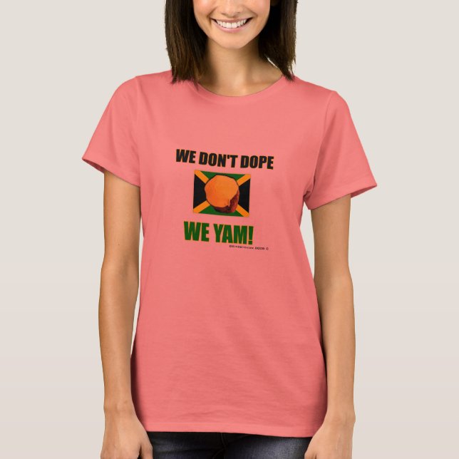 Camiseta YAM - Comida dos Campeões (Frente)