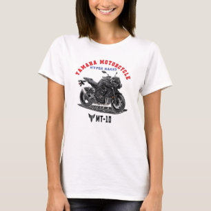Camiseta YAMAHA MT-10 Roupa do Designer Personalizado