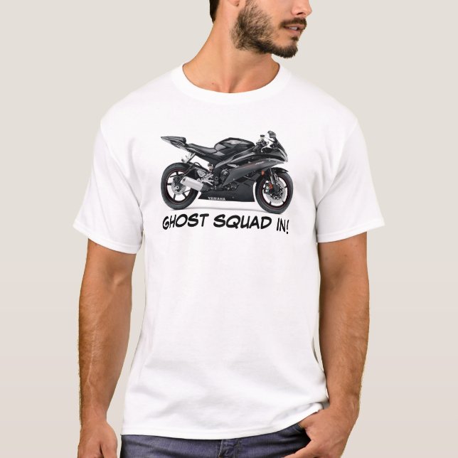 Camiseta yamaha-r6-06-bikepics-423076, PELOTÃO do FANTASMA (Frente)