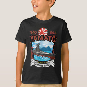 Camiseta Yamato, batente militar japonês da Segunda Guerra 