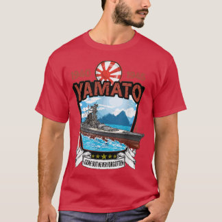 Camiseta Yamato, navio de guerra naval japonês da Segunda G