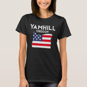 Camiseta Yamhill Oregon Estados Unidos Viagem da América do