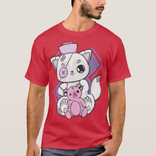 Camiseta Yami Kawaii Ártico Para Enfermeira Anime Nu gótico