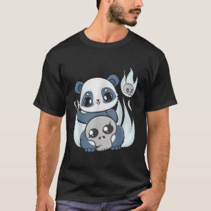 Camiseta Yami Kawaii Panda Com Brinquedo De Horror Para Jfa