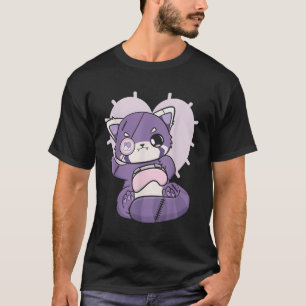 Camiseta Yami Kawaii Red Panda Gamer Hera Otaku Anime Nugot