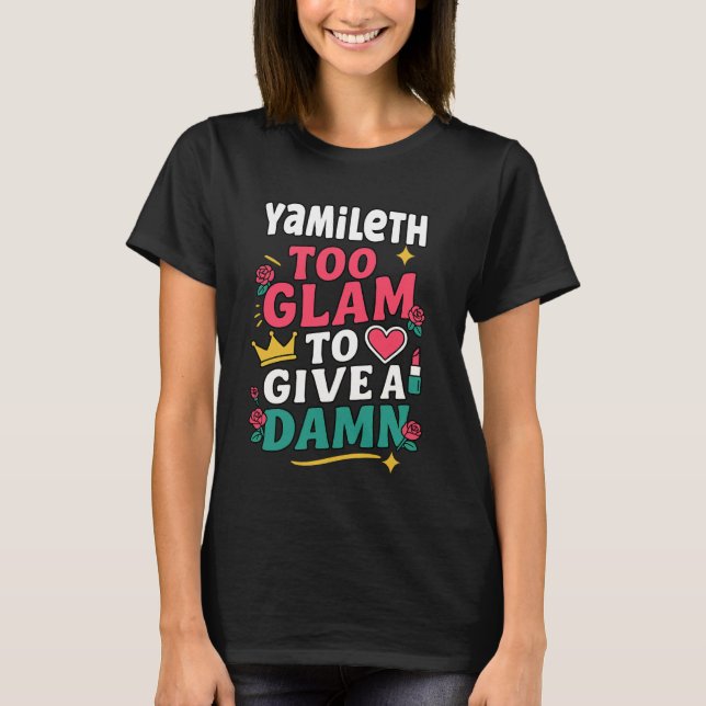 Camiseta YAMILETH Personalized Women's Gift Custom YAMILETH (Frente)