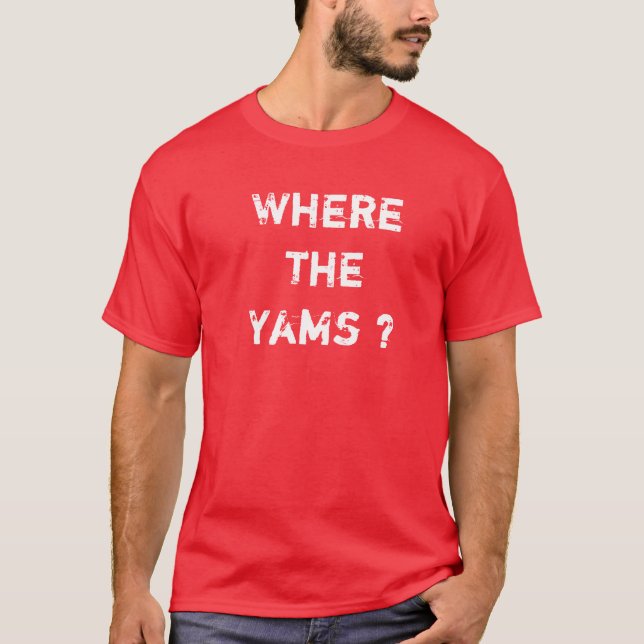 Camiseta Yams (Frente)