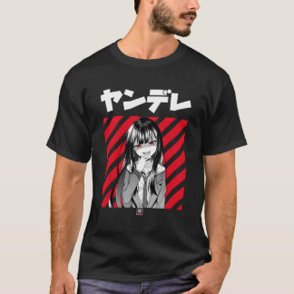 Camiseta Yandere Japonês Anime