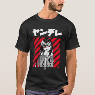 Camiseta Yandere Japonês Anime Long Sleeve Shirt