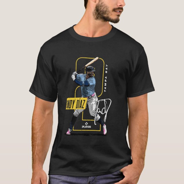 Camiseta Yandy Díaz  Jogadores de Beisebol MLB MLBYDI201M (Frente)