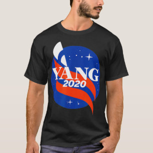 Camiseta Yang Gang 2020 Space Yang para o Presidente Rally