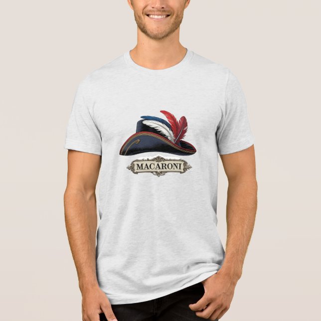 Camiseta Yankee Doodle's Macaroni (Frente)