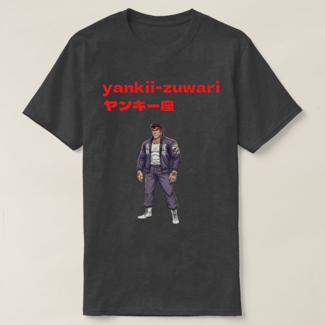 Camiseta Yankii-Zuwari (Frente do Design)