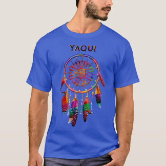 Camiseta Yaqui Native Indian Colortive Dreamcatcher