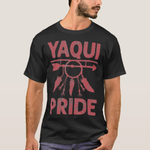 Camiseta yaqui Pride Native American Vintage Men Mulheres