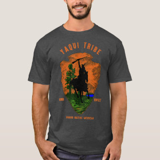 Camiseta Yaqui Tribe Nativo Mexicano Orud Retro Arro